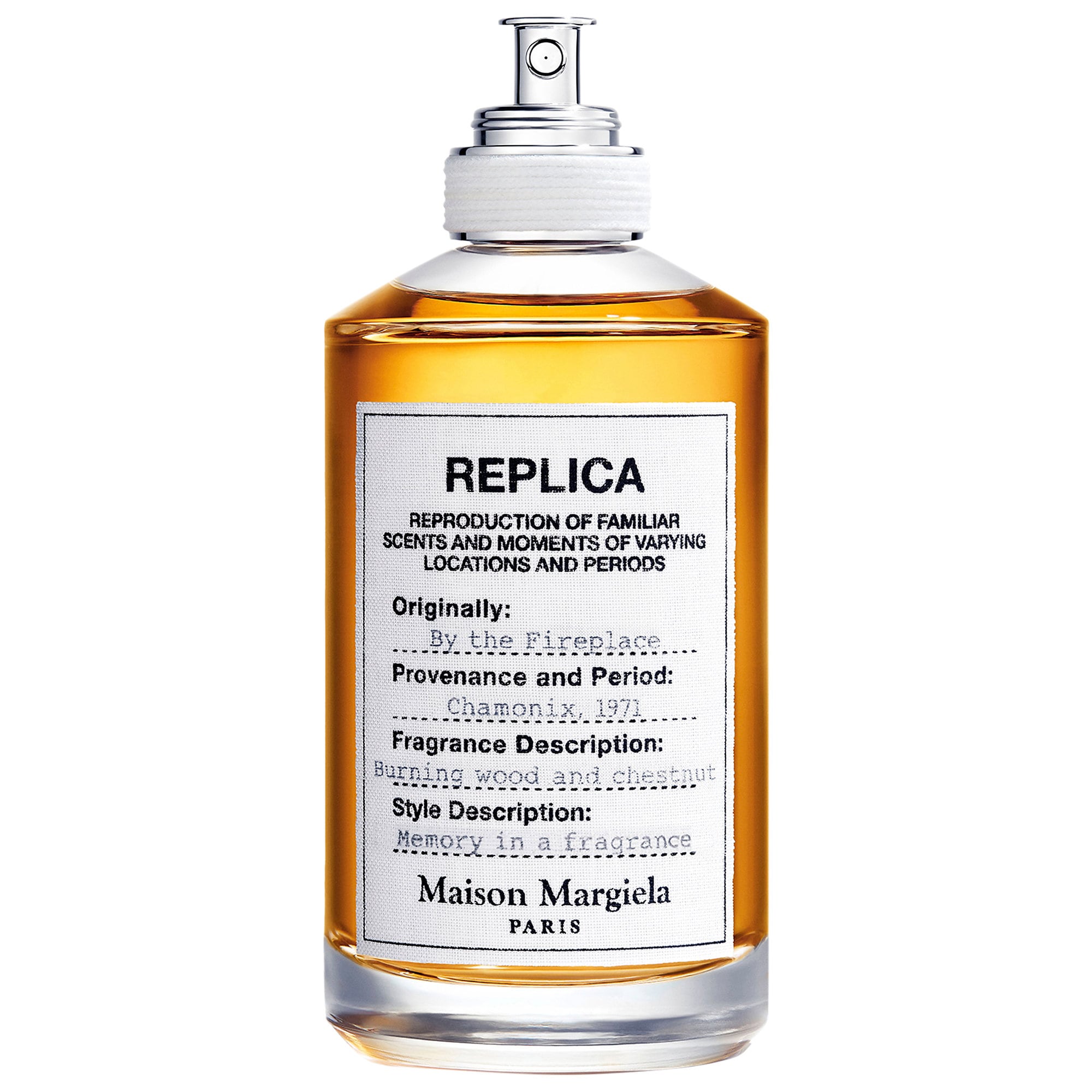 &lsquo;replica' by the Fireplace Eau De Toilette With Chestnut, Vanilla, and Clove Oil