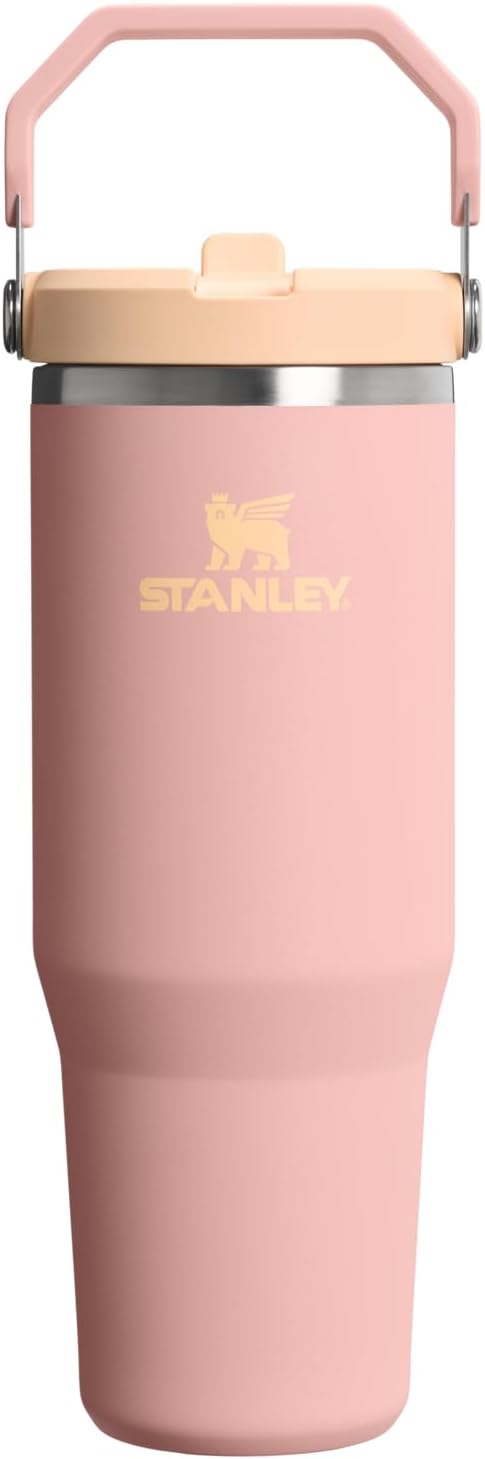 STANLEY, Stanley Iceflow 2.0 Flip Straw Tumbler, 30 Oz, Peach Rose