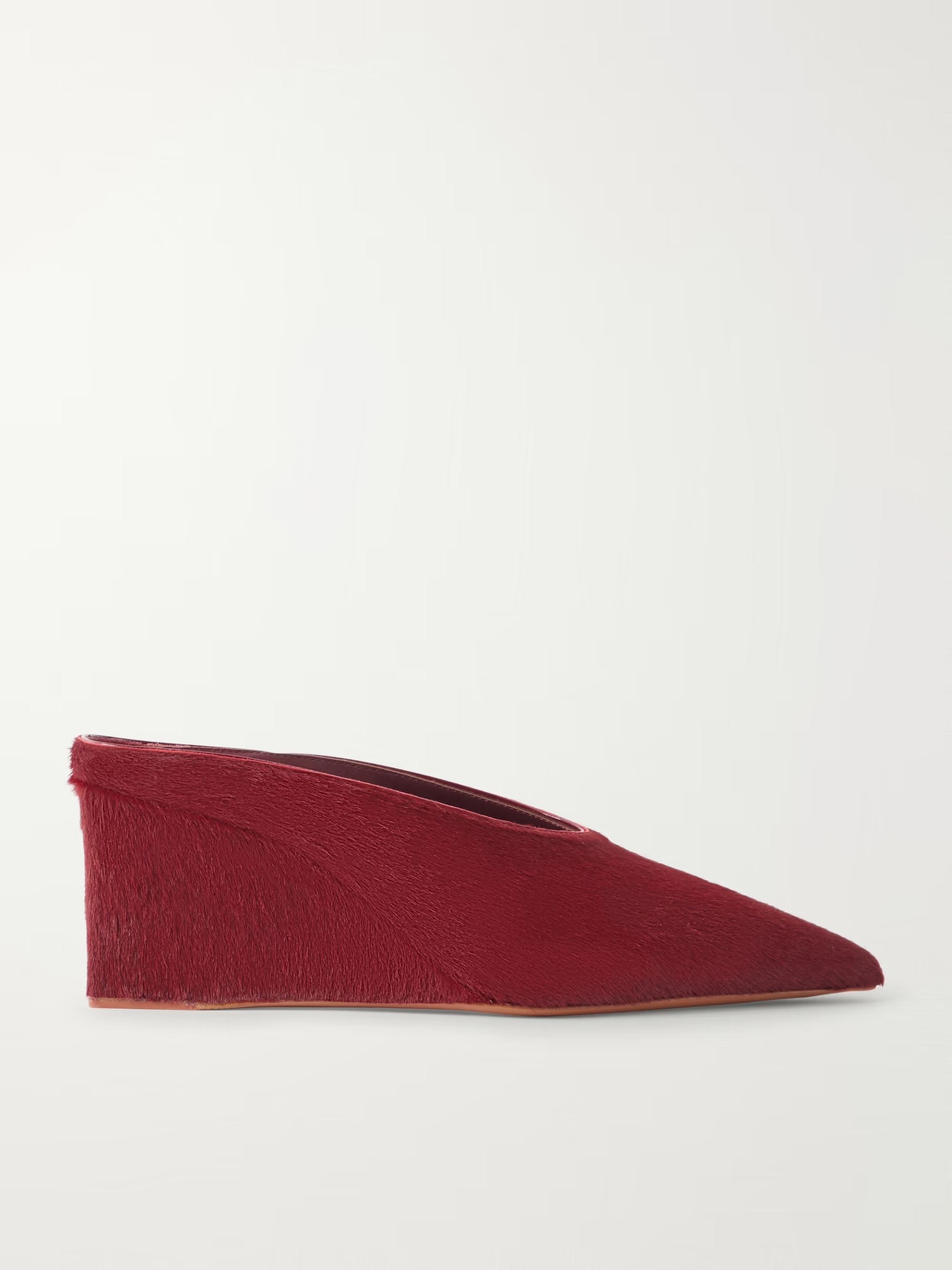 Alaïa, Calf Hair Wedge Shoe