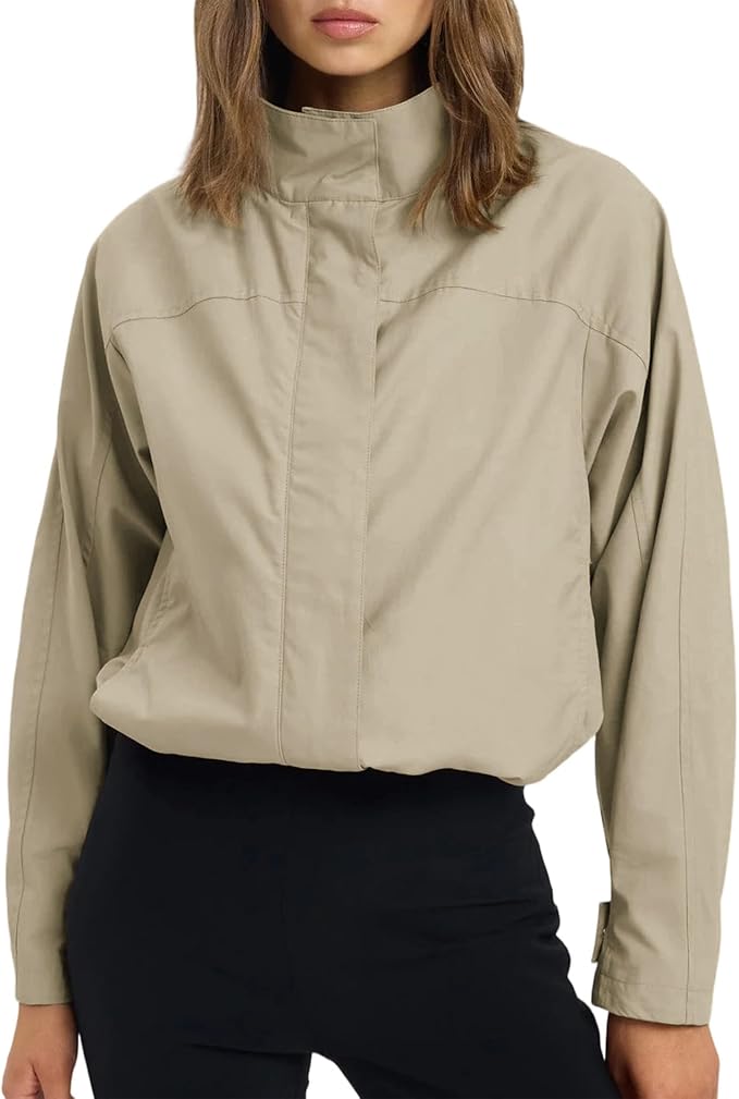 JoinQueen, Funnel Neck Jacket