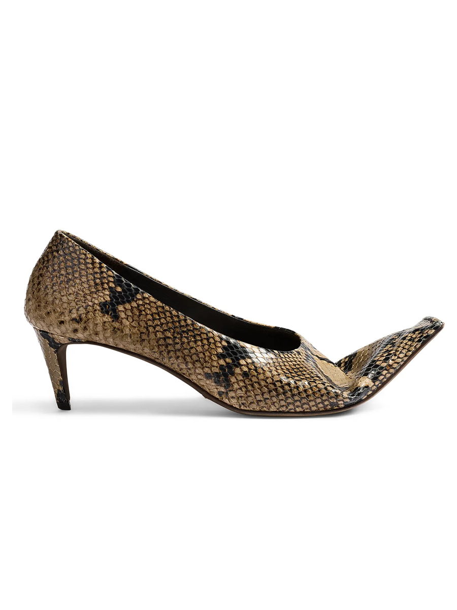 Khaite, Marlene Foldable Square Toe Pump