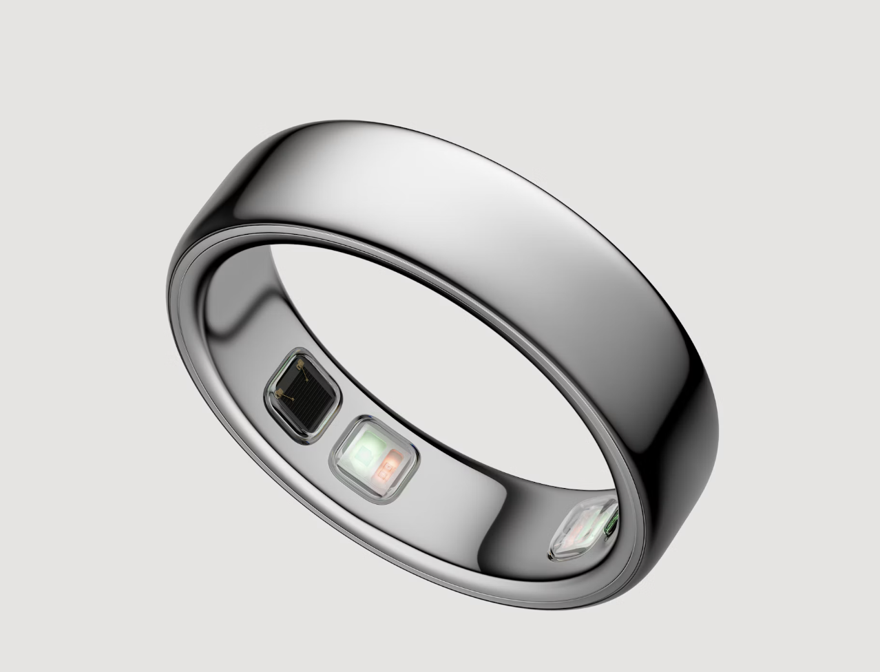 OURA Ring, Oura Ring 5 - Silver Smart Ring