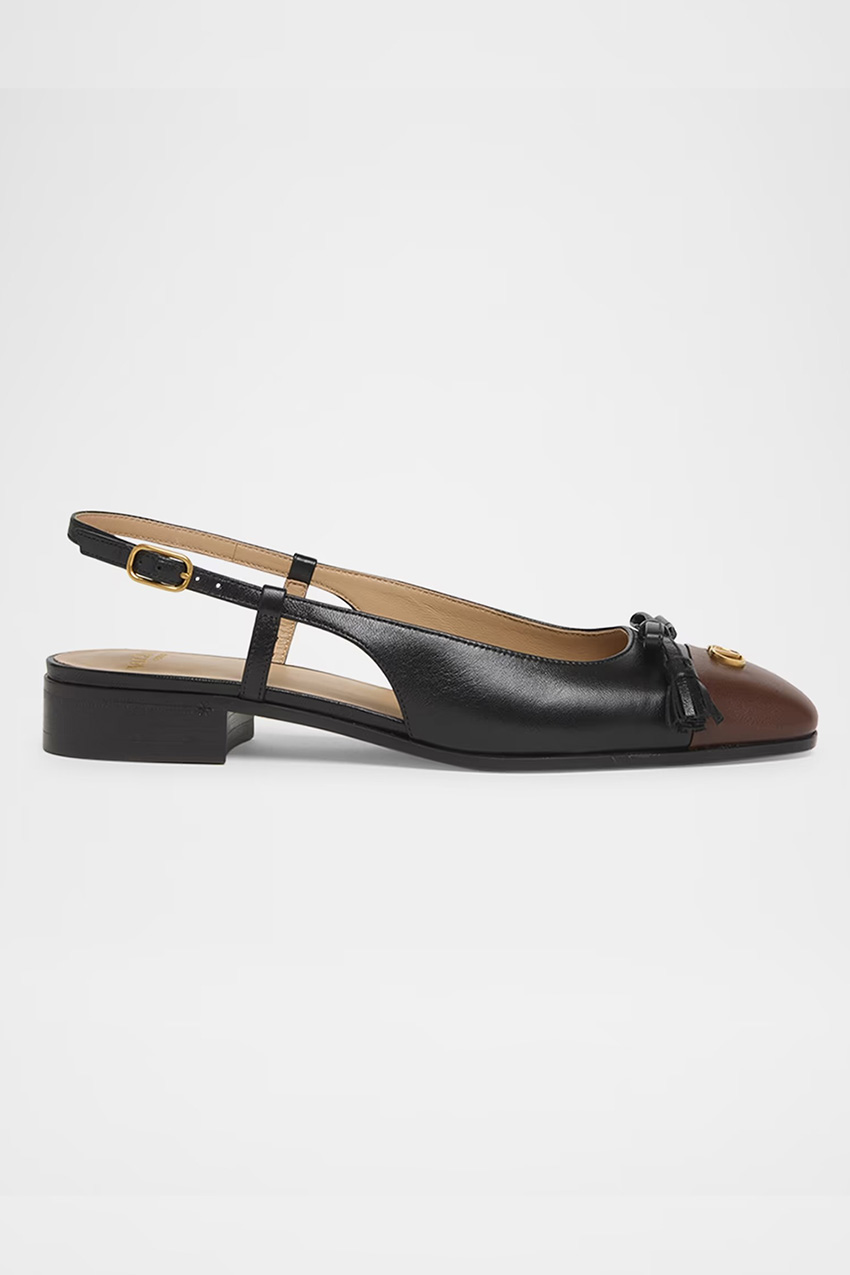Slingback Ballerina Pumps