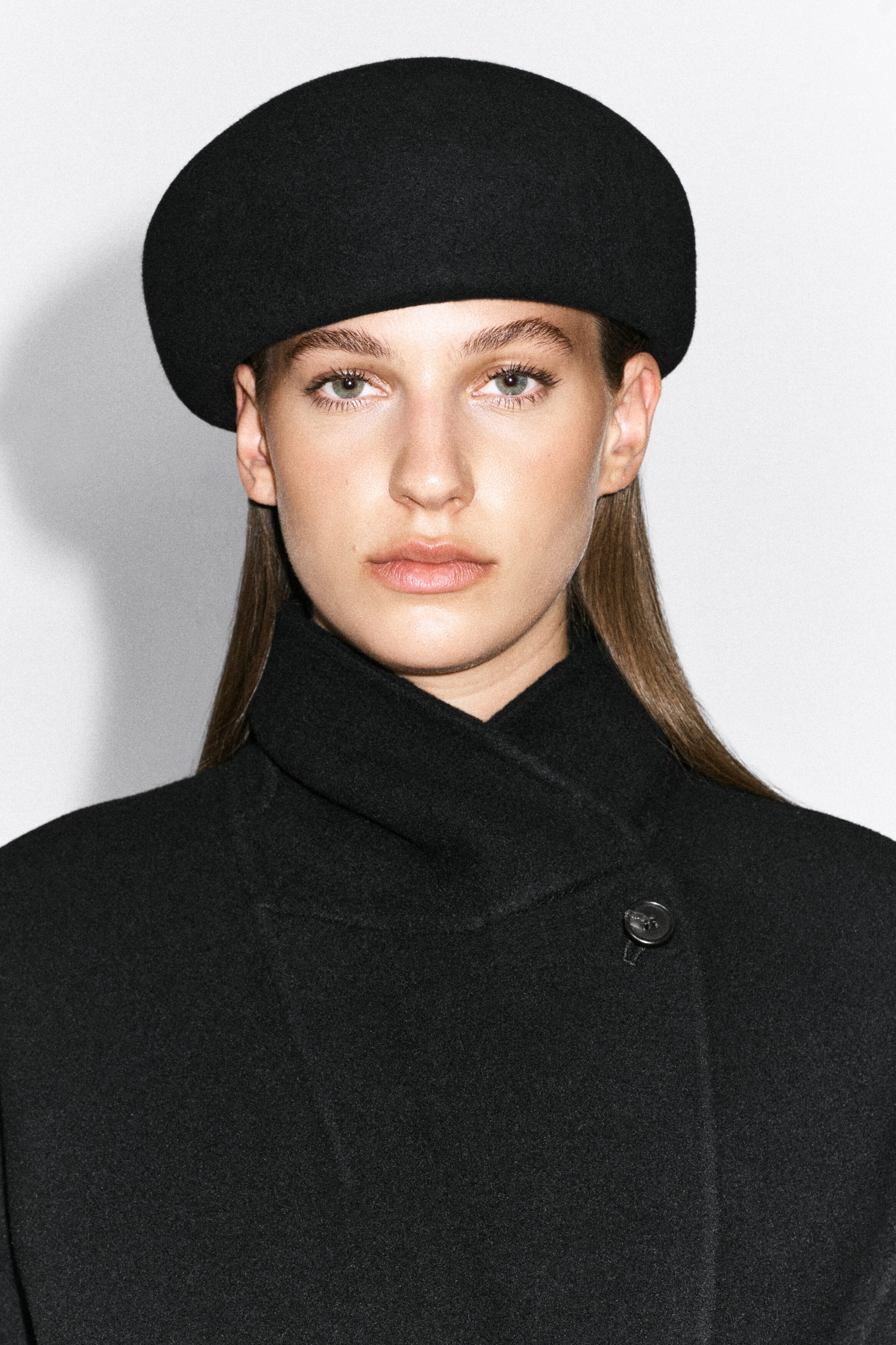 Sculpted Wool Beret