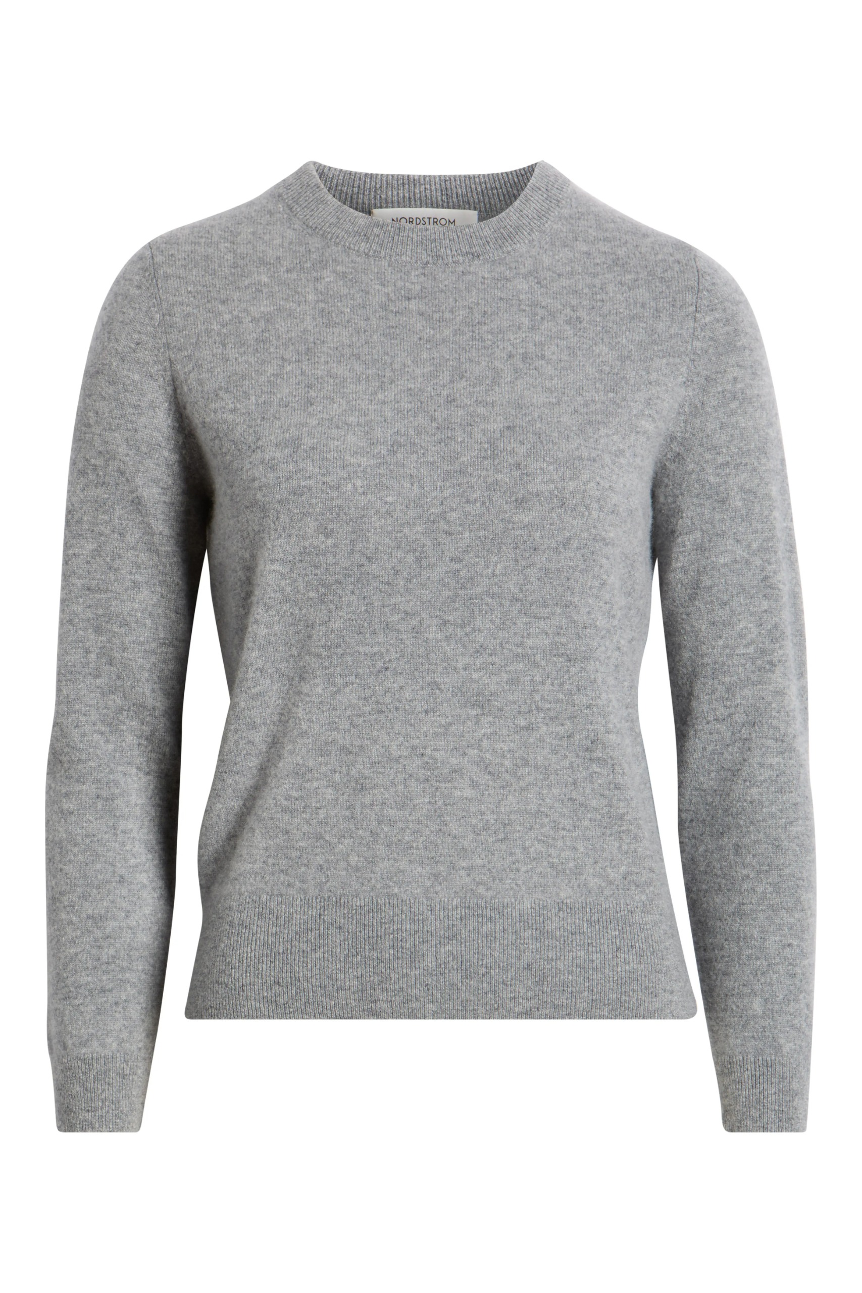 Nordstrom, Shrunken Cashmere Crewneck Sweater
