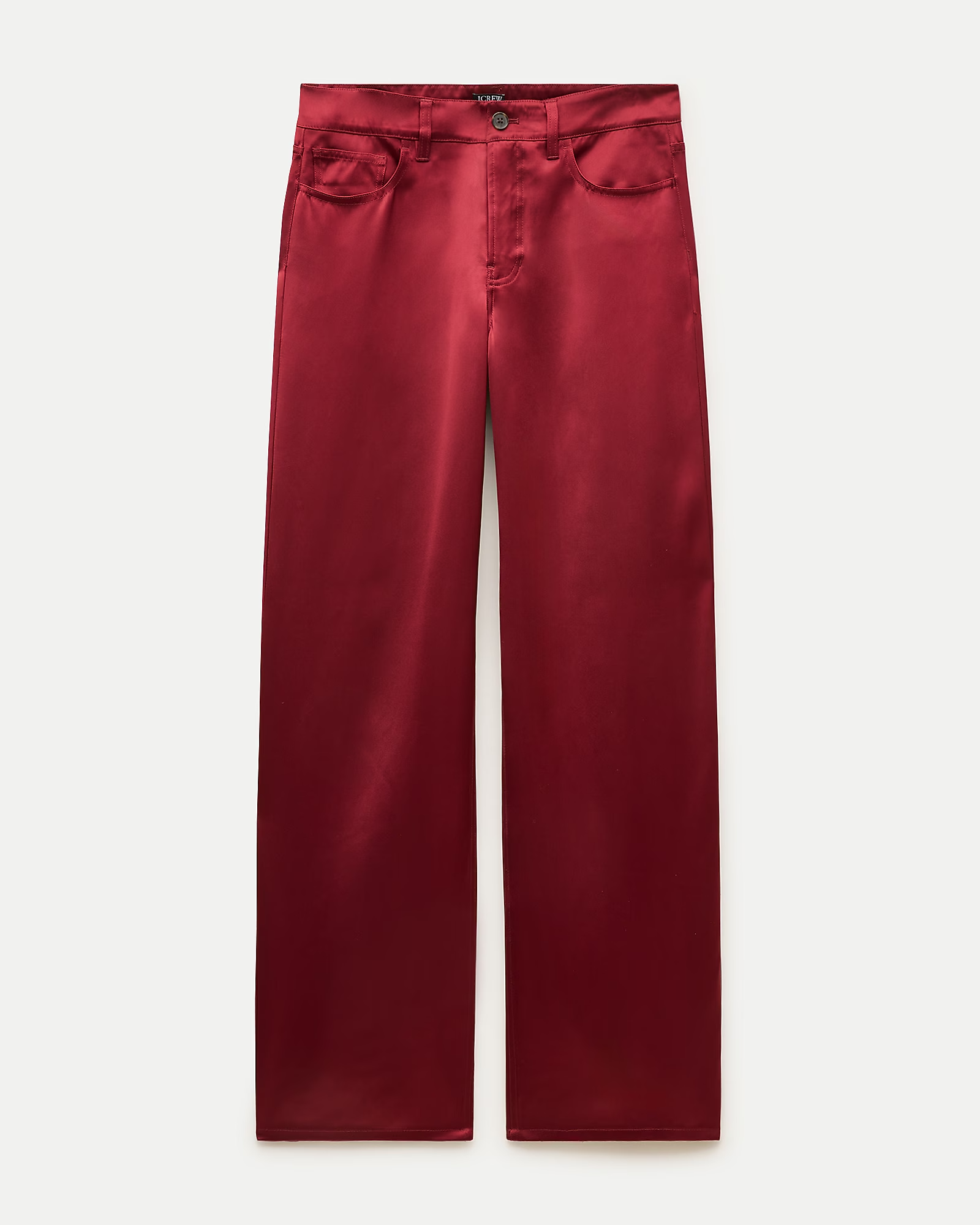 J.Crew, Remi Exaggerated Barrel Pant in Double-Faced Satin
