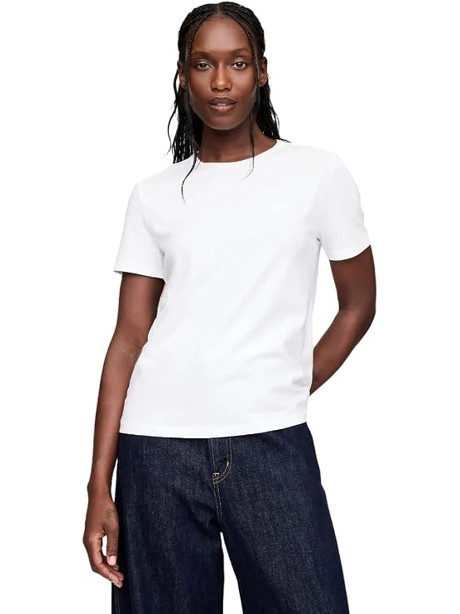 GAP, Short Sleeve Organic Vintage Crew Neck Tee