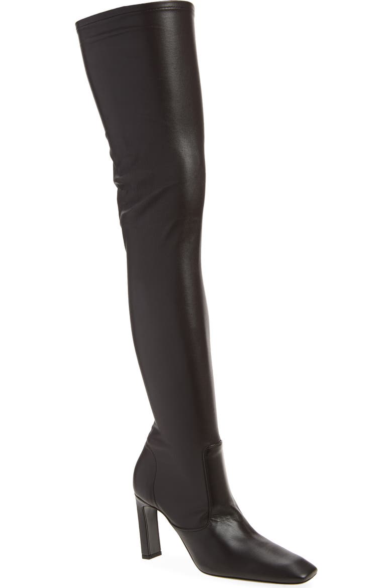 Leather Over the Knee Boot