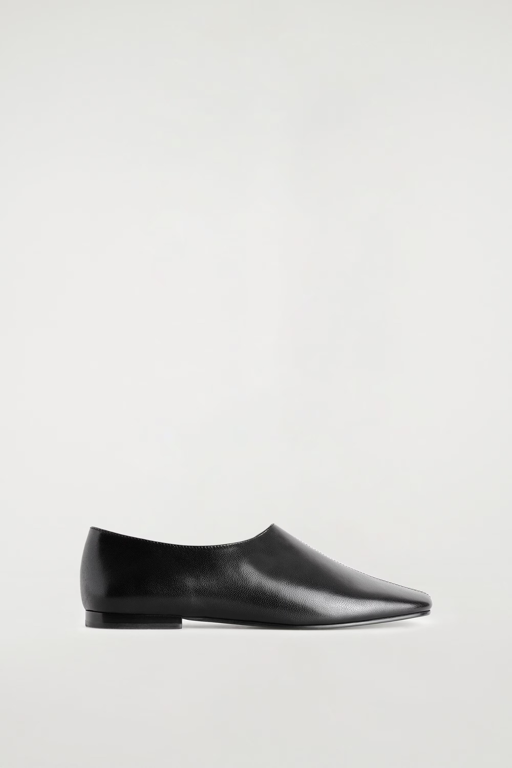 cos, Square-Toe Leather Flats