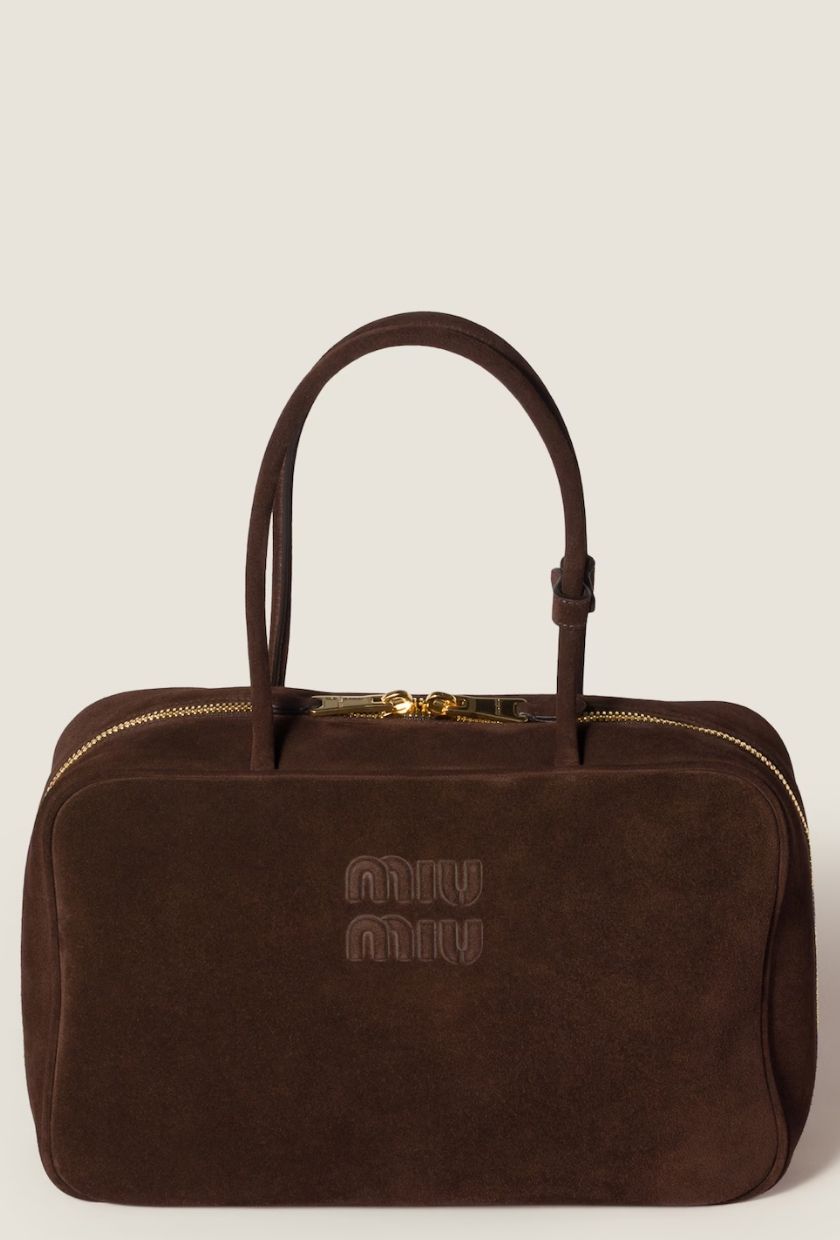 Miu Miu, Suede Beau Bag