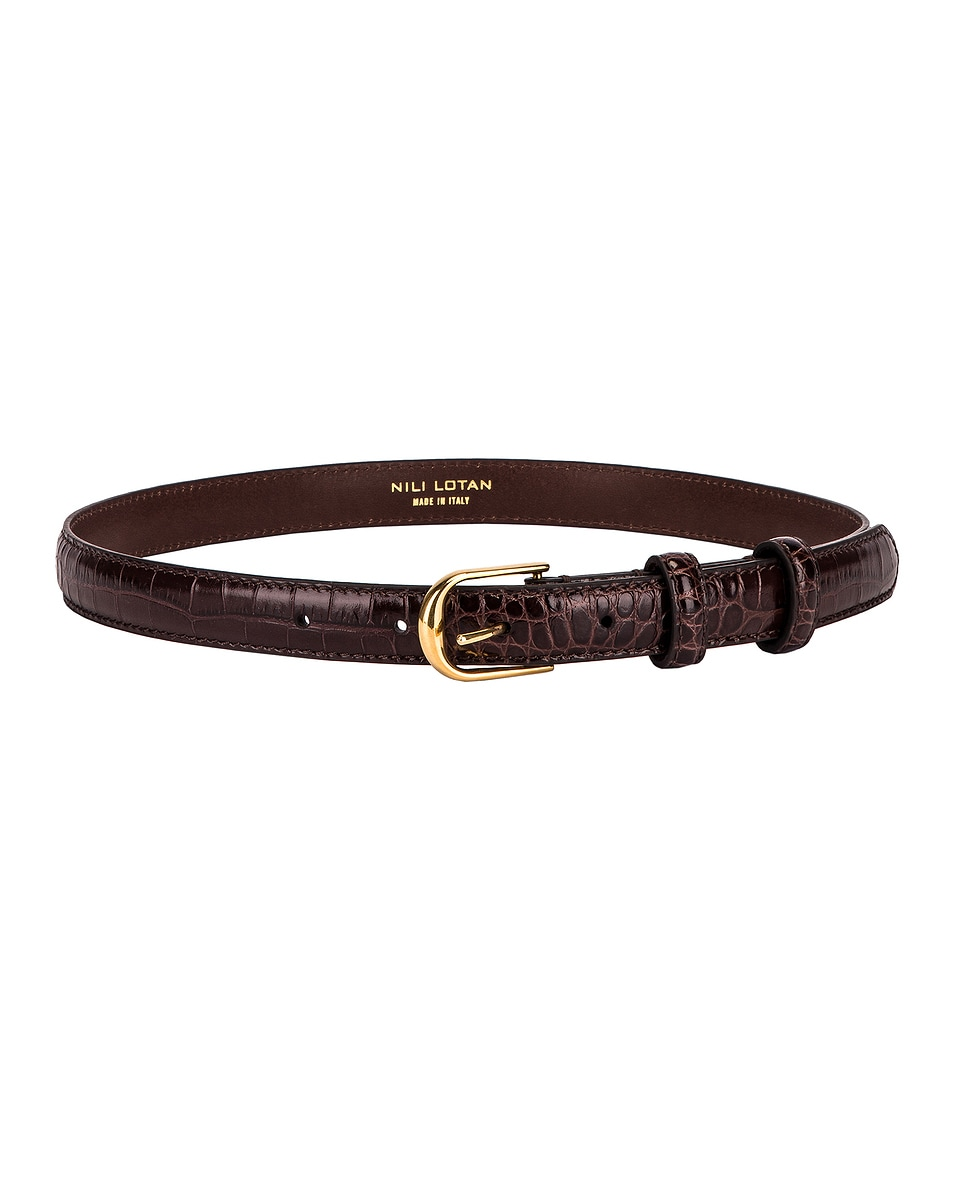 Nili Lotan Jane Croc Belt