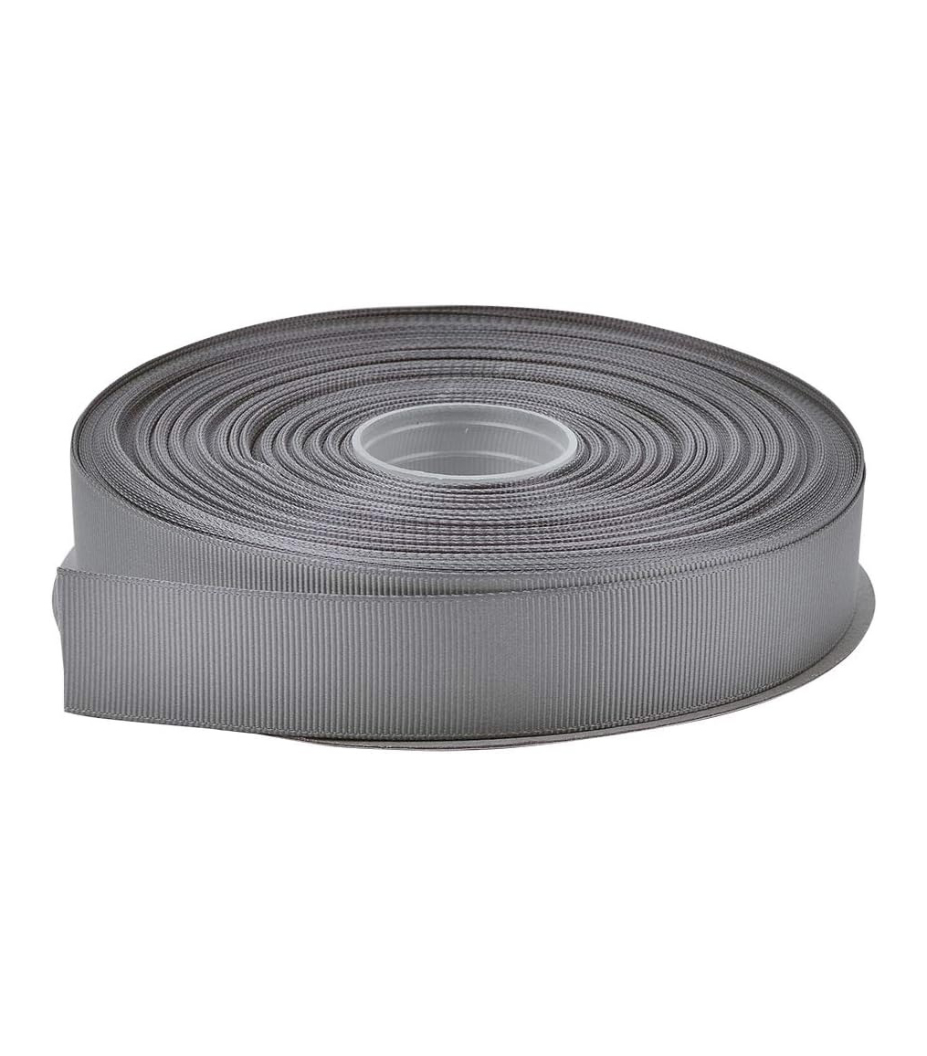 Ribest, Silver Grosgrain Ribbon