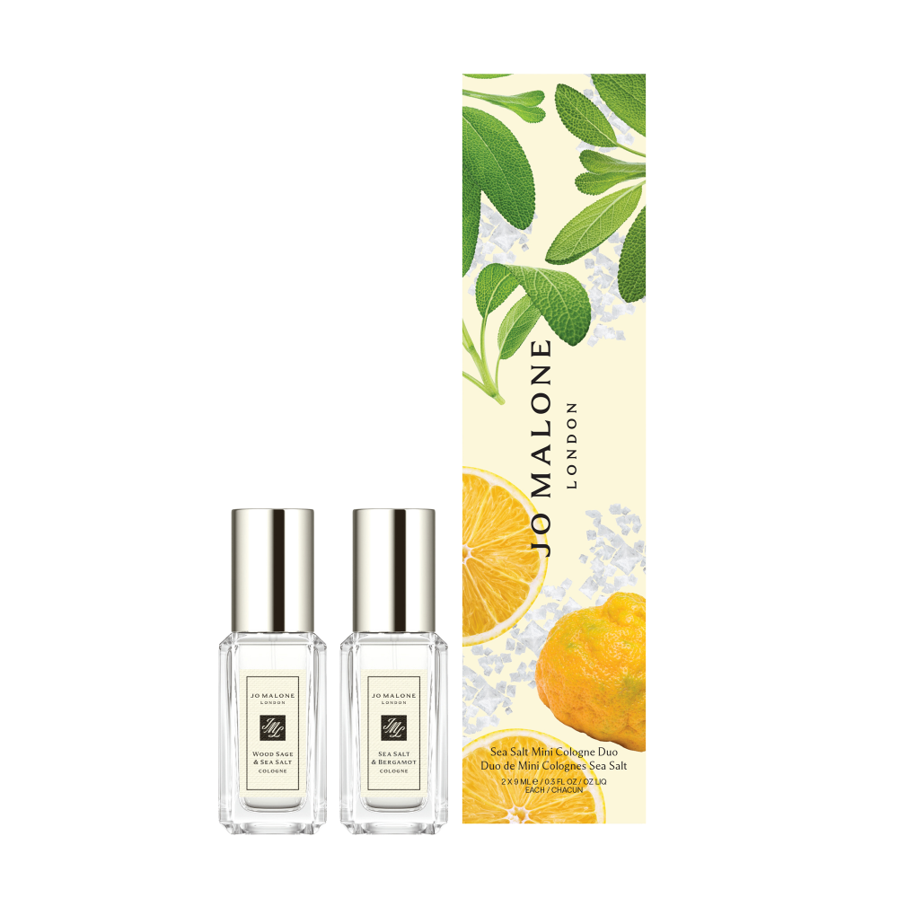 Sea Salt & Bergamot and Wood Sage & Sea Salt 9ml Duo
