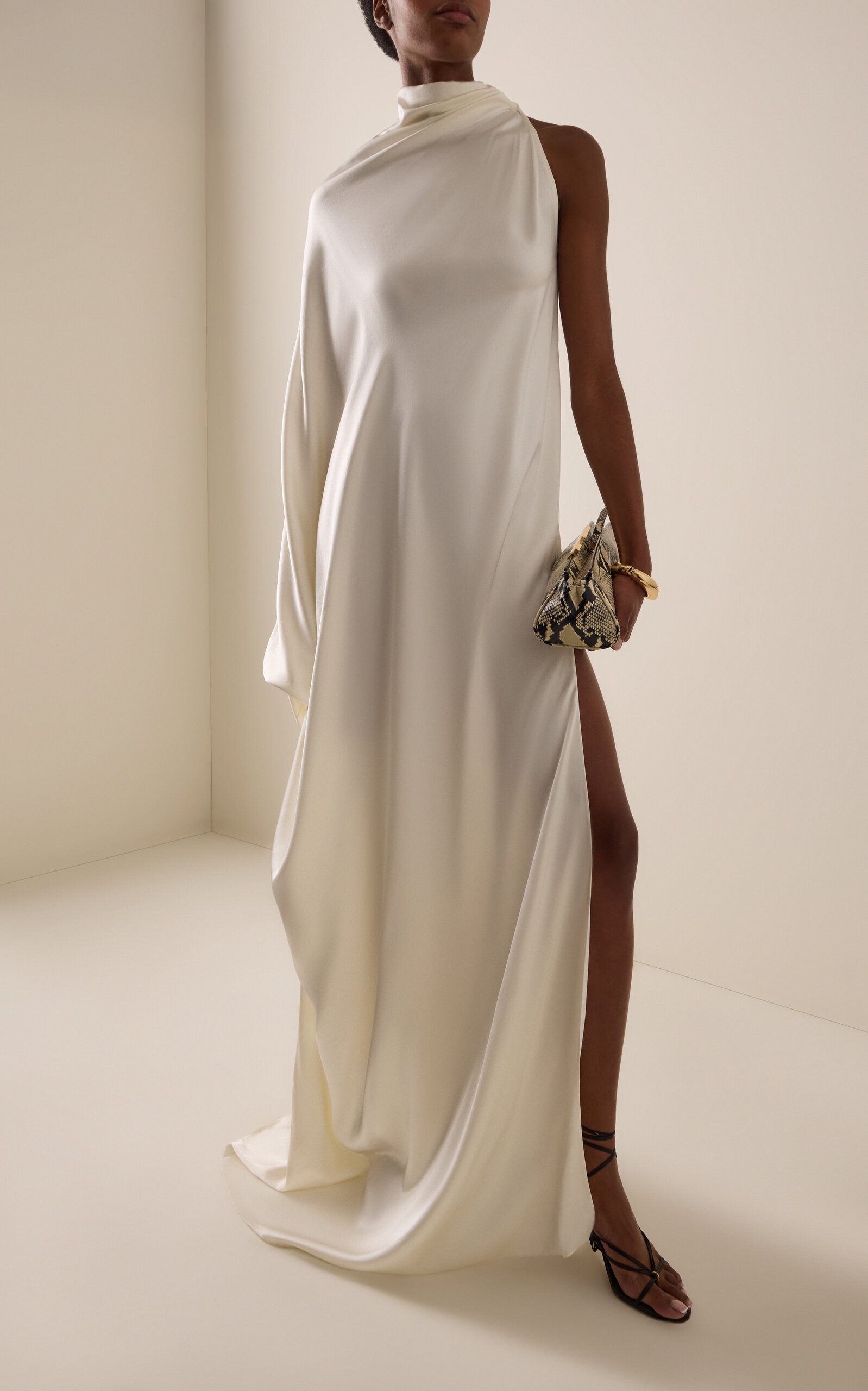 DEME, Exclusive Alice Ruffled Silk Maxi Dress