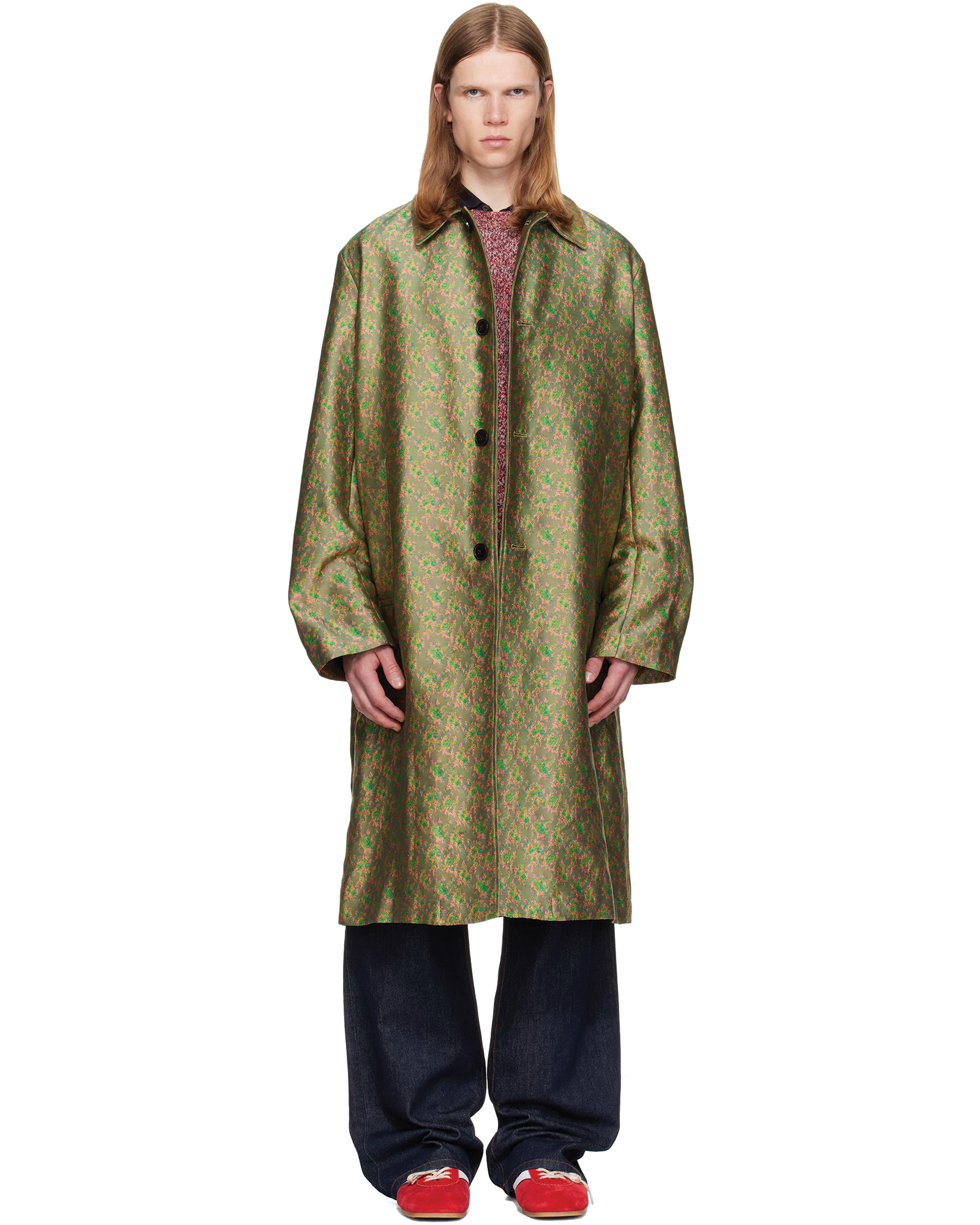 Dries Van Noten, Jacquard Coat