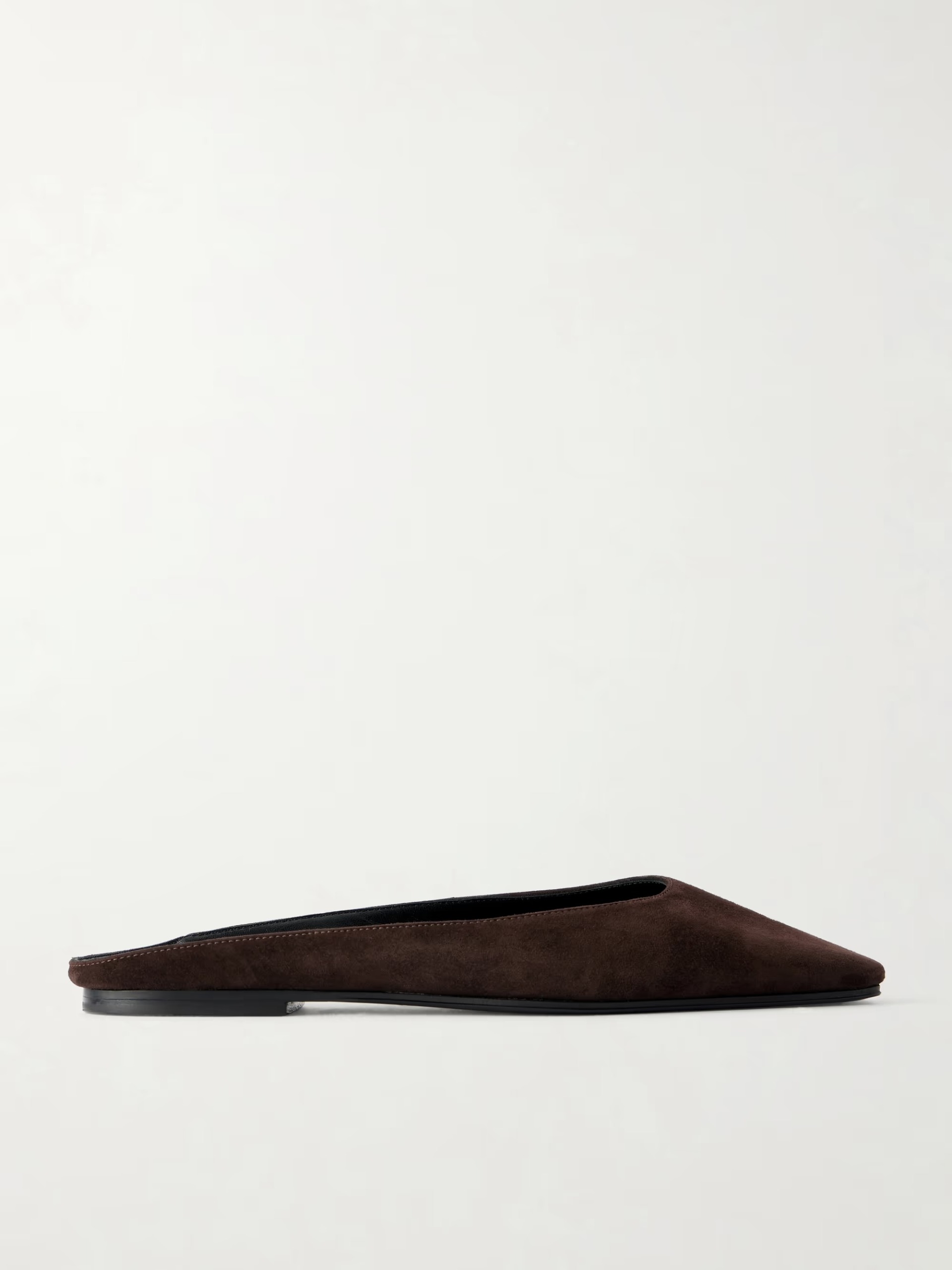 The Row, June Suede Mules