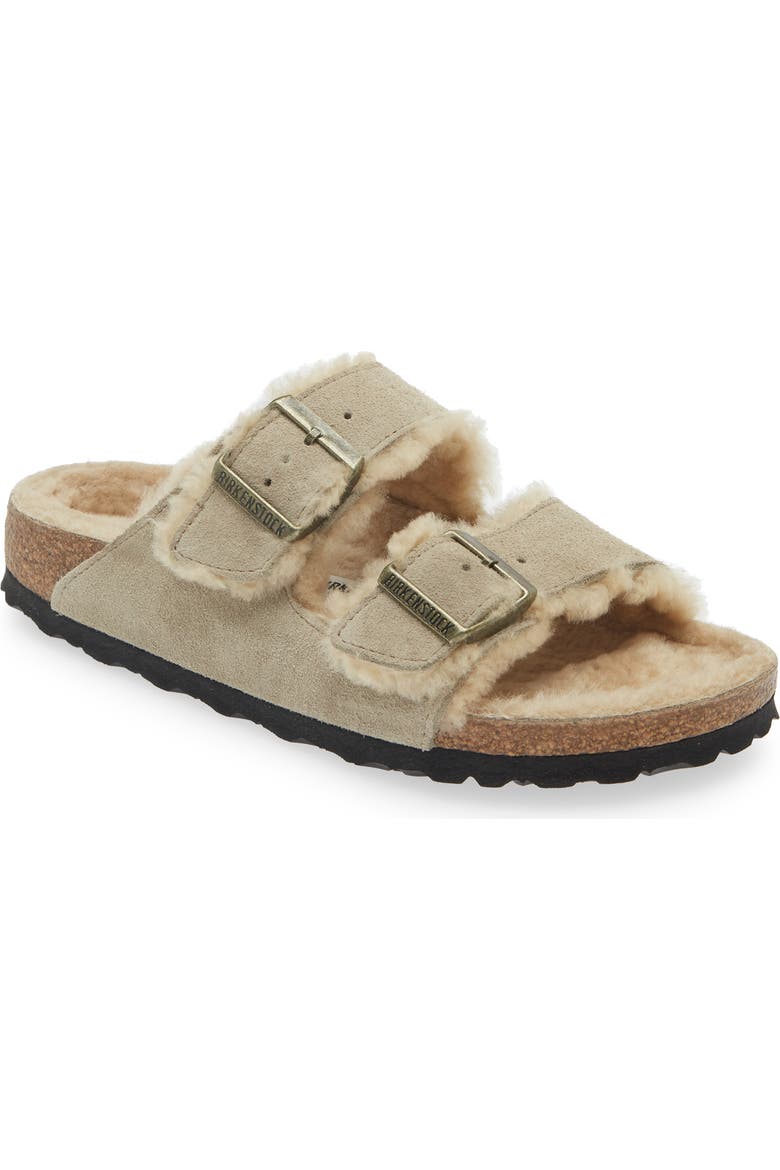 Arizona Genuine Shearling Slide Sandal
