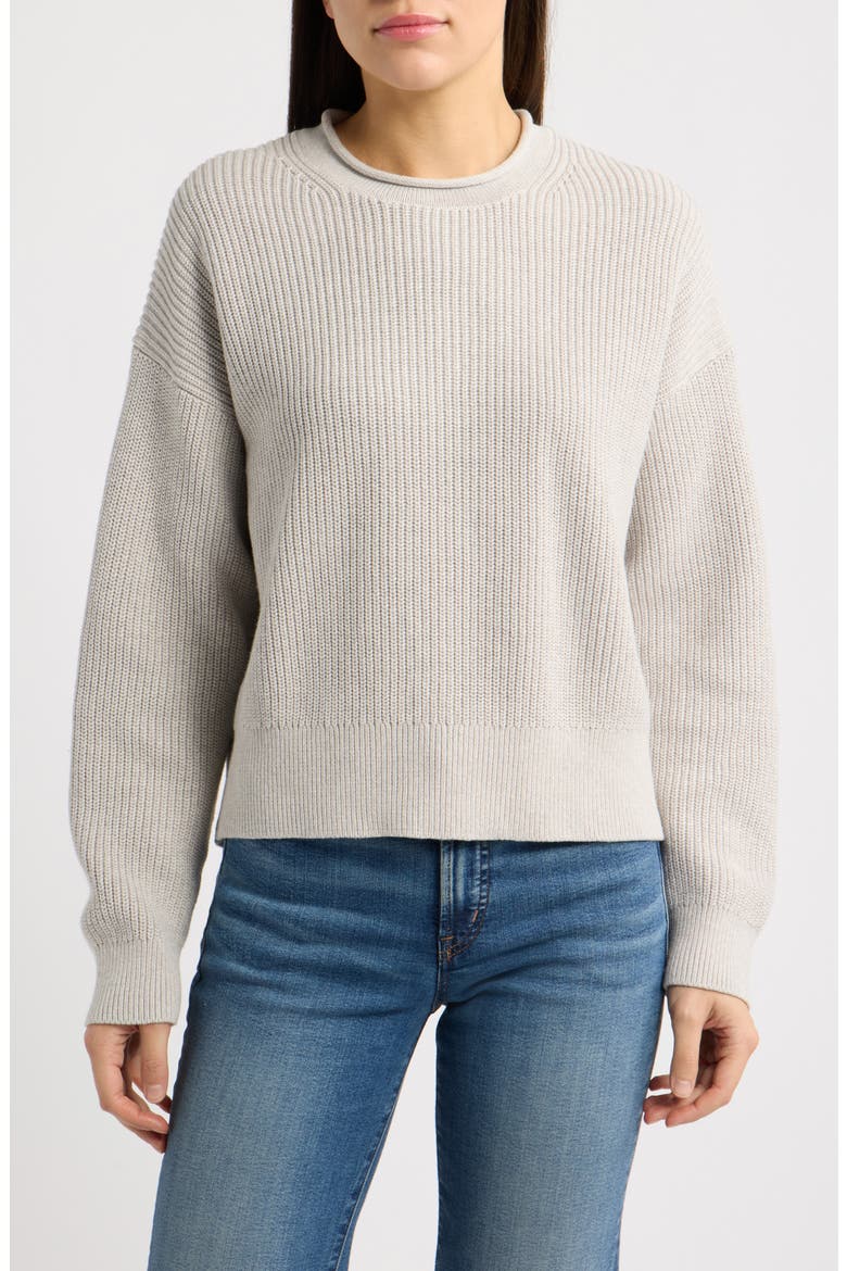 The Arden Crewneck Cotton Sweater