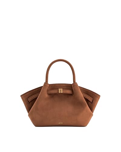 Jw Pei Women's Hana Mini Tote Bag - Faux Suede Brown
