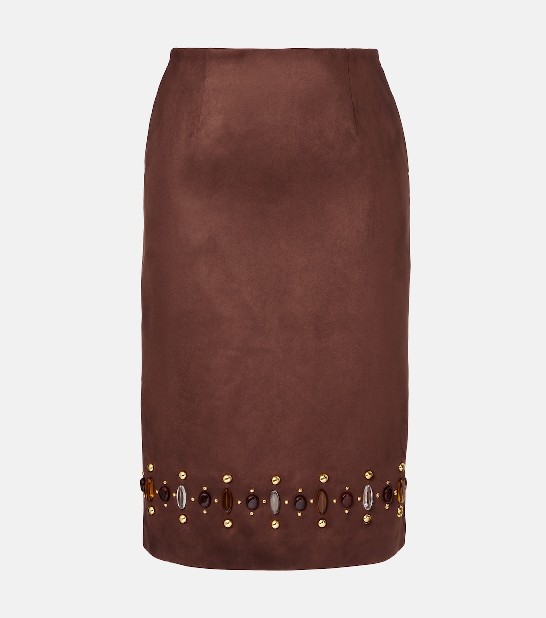 Embellished Pencil Skirt