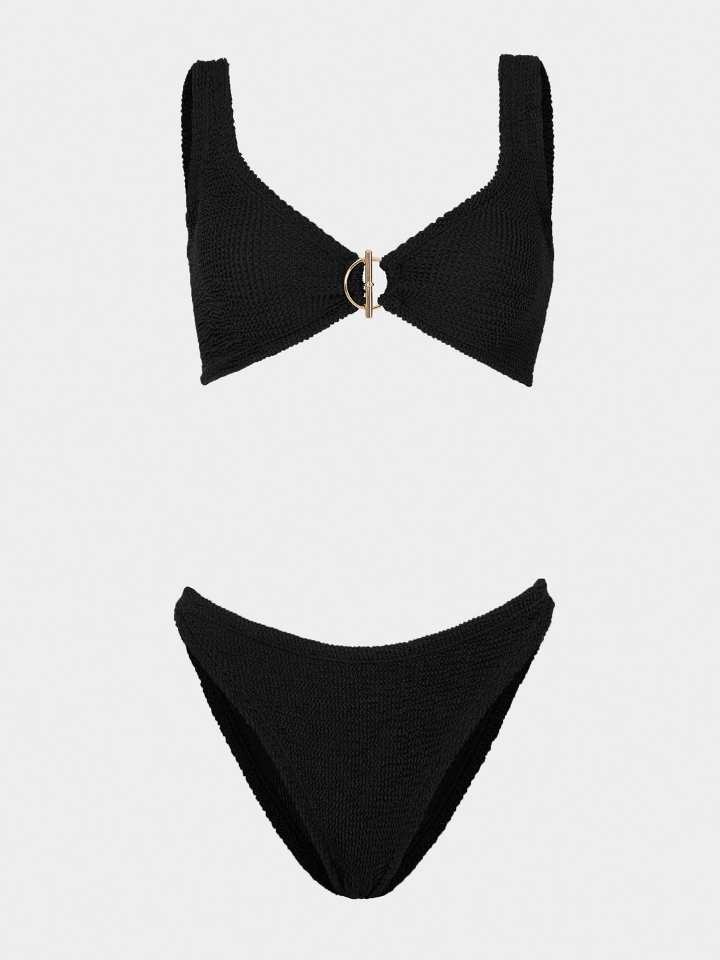 Harlow T Bar Bikini - Black