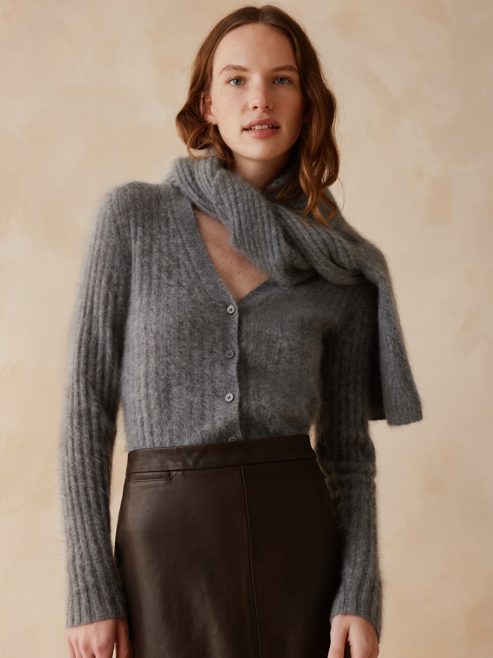 Banana Republic X Zankov, Ludivine Cashmere Cardigan