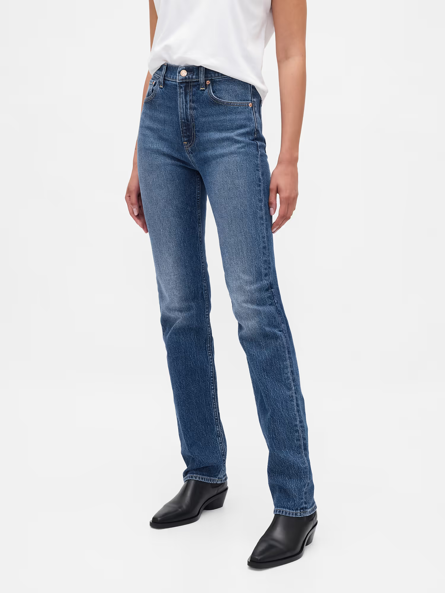 Gap, High Rise &rsquo;90s Slim Straight Jeans