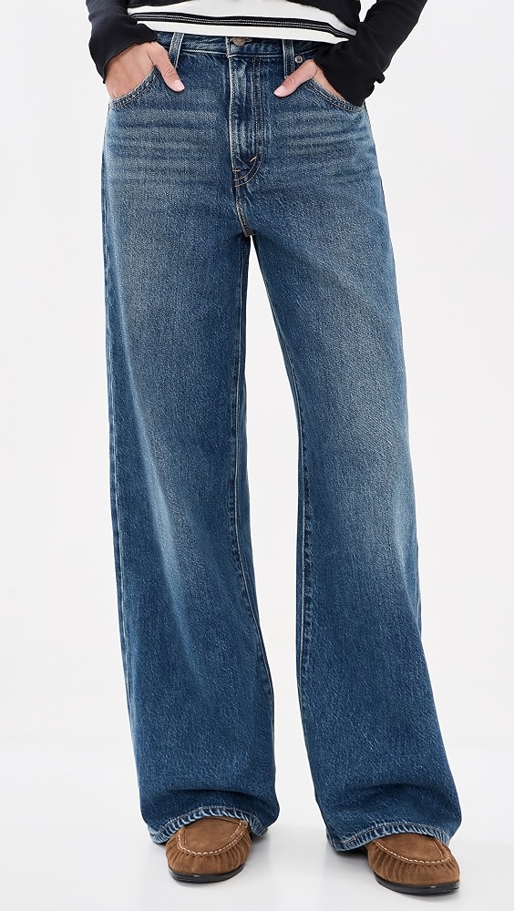 Cinch Wide Leg Jeans - Pass the Parcel