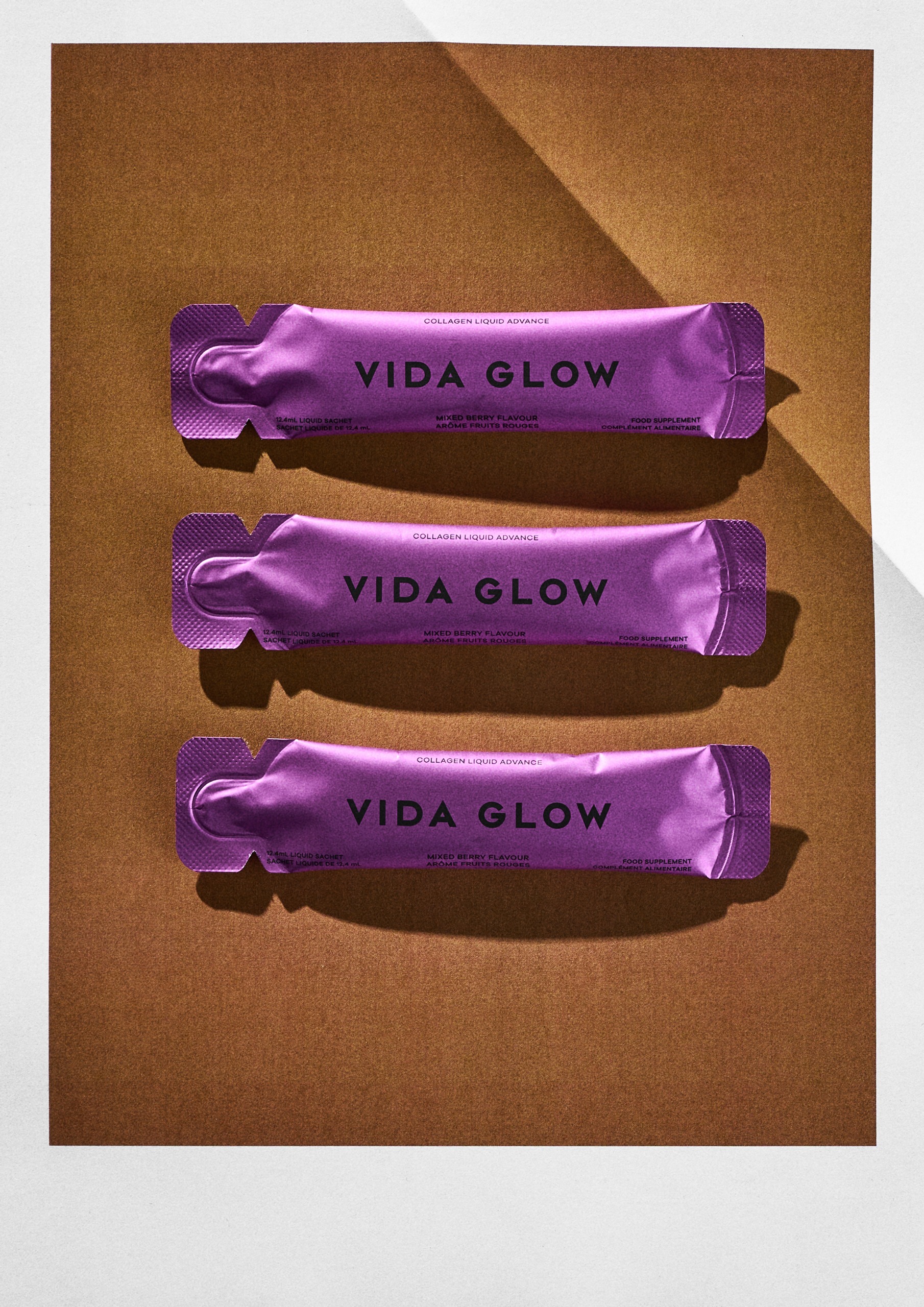Vida Glow, Vida Glow Liquid Collagen Skin Health 15 X 12.4ml Liquid Sachets