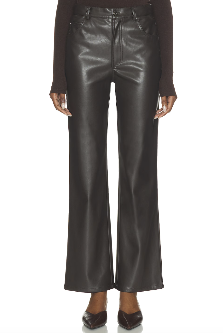 Elodie the Label, Marlow Faux Leather Pant